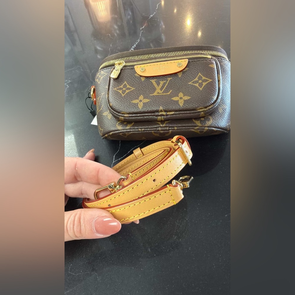 Louis Vuitton Mini Bumbag in Monogram Canvas Retails: $2160 - Picture 5 of 11